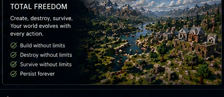 Massive open world